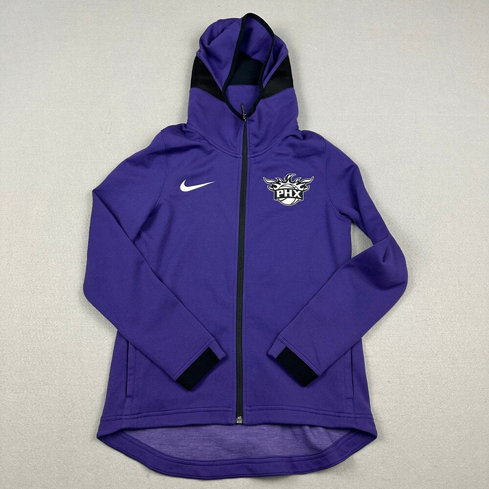 Phoenix Suns Hoodie Women Medium Purple Nike Dri-Fit Basketball Jacket NBA M